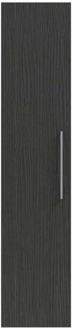 Bruynzeel kolomkast Luca zwart 160x35x35 cm Leen Bakker