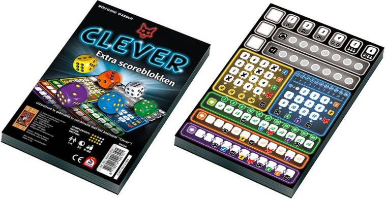 999 Games Scoreblokken Clever 2 st. uitbreidingsspel
