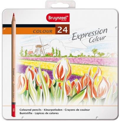 Bruynzeel Kleurpotloden 24st Expression Voor Volwassenen