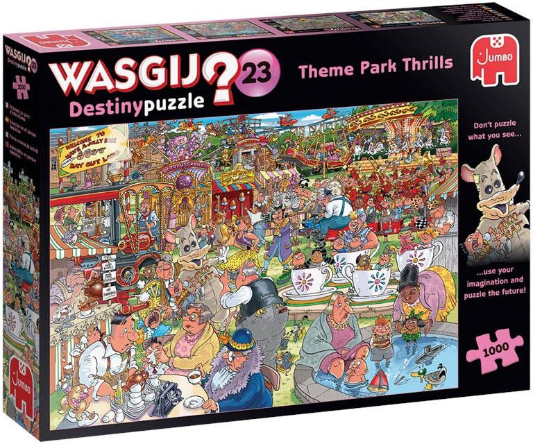 Jumbo Wasgij Puzzel Destiny 23 Spektakel In Het Pretpark 1000 Stukjes