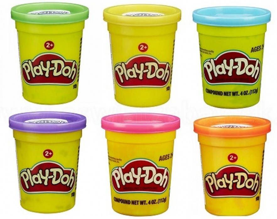 Play-Doh Hasbro Play Doh Potje Klei 112gr. In Verschillende Kleuren Verkrijgbaar.