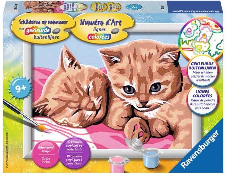 Ravensburger Schilderen Op Nummer Knuffelvriendjes