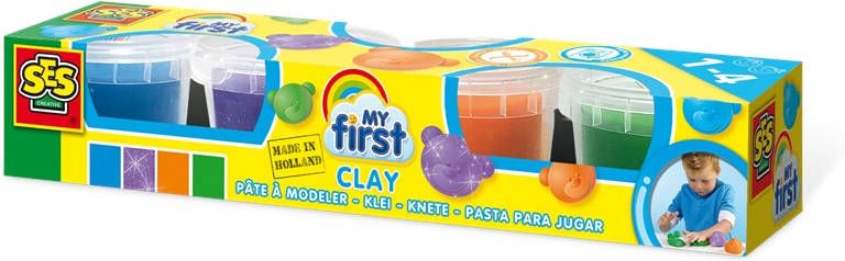 SES Creative ®, My First Klei 4x90gr