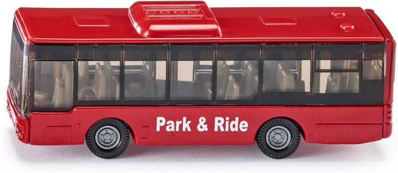 Siku 1021 Lijnbus 86x24x31mm Rood