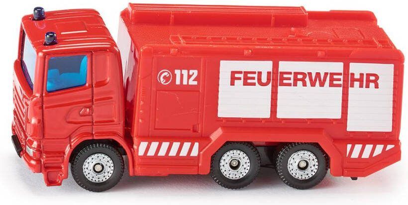 Siku 1034 Tankbrandweerwagen 84x31x36mm Rood