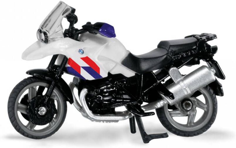Siku Bmw R1200 Gs Motorfiets Politie 6, 5 Cm Staal Wit(1049 )