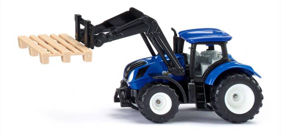 Siku 1544 New Holland Tractor Met Voorlader En Pallet