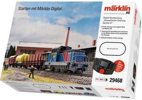 Märklin Modelspoorbaanset Digitaal startset "Zweedse goederentrein tijdperk VI" 29468
