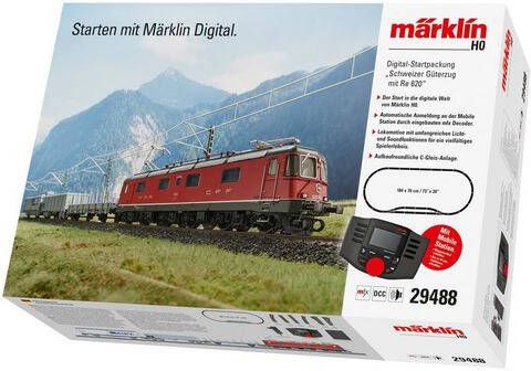 Märklin Modelspoorbaanset Digitaal startset "Zwitserse goederentrein met Re 620" 29488