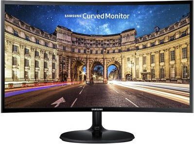 Samsung Gebogen Pc scherm C27f390fhr 27 Fhd Va paneel 4 Ms 60 Hz Amd Freesync