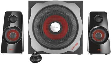 Trust GXT 38 Tytan 2.1 Ultimate Bass Speaker Set Gaming PC speaker Zwart