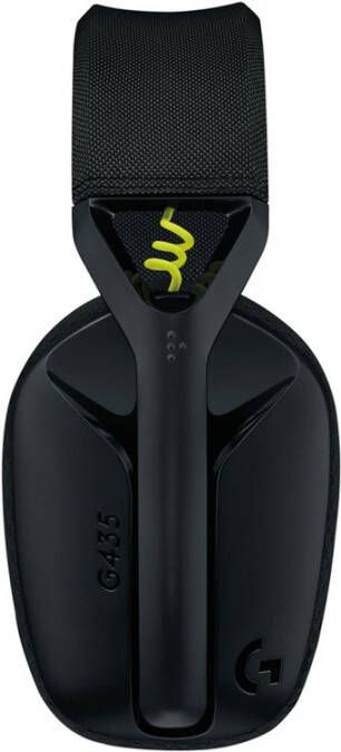 Logitech G draadloze gaming headset G435 Lightspeed(Zwart )