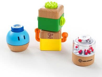 Baby Einstein by Hape Vier gekke bouwstenen