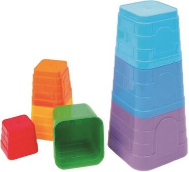 Dechardon Bino Strandspeelset Piramide Junior 38 Cm 7 delig