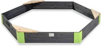 EXIT TOYS Exit houten zandbak Aksent zeshoekig 200 x 170 cm