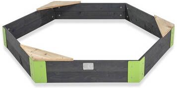EXIT Toys Exit Aksent Houten Zandbak Zeshoek 160x140cm