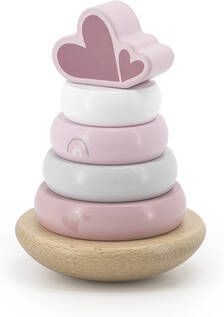 LABEL LABE Label Label Stapelringen Balance Roze