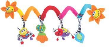 playgro Kribbel Krabbel Kever Spiraal kinderwagenspeelgoed