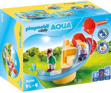 PLAYMOBIL AQUA Waterglijbaan Voor 18+ Maanden(70270 )