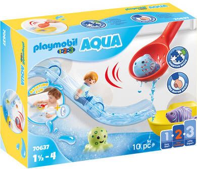 Playmobil ® Constructie speelset Visplezier met zeediertjes(70637 ), 123 aqua(10 stuks )