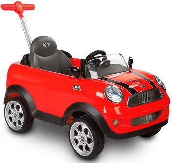 Rollplay duwauto Mini Cooper rood 81 cm