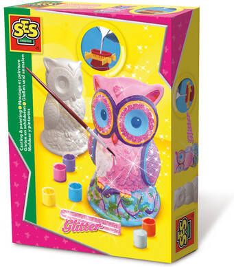 SES Creative Gieten en schilderen uil