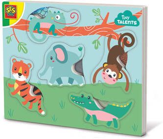 SES Creativ e®, puzzel dieren voelen
