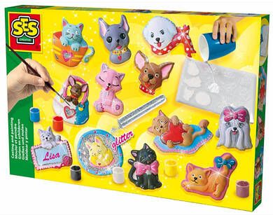 SES Figuren Gieten Honden En Katten Boetseerset Creative Hobby