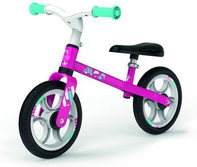 Smoby Loopfiets First Bike roze