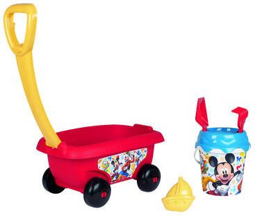 Smoby Micky handkar met Sand emmerset