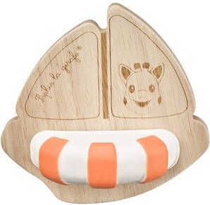 Vulli Sophie la girafe®, So'Pure Griffin Boot Natuurlijk rubber + rubberboomhout