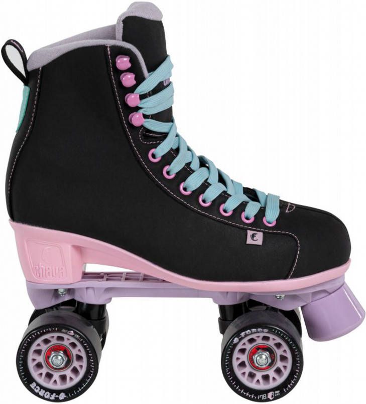Chaya Rolschaatsen Melrose Dames Polyurethaan Zwart/roze Mt 39
