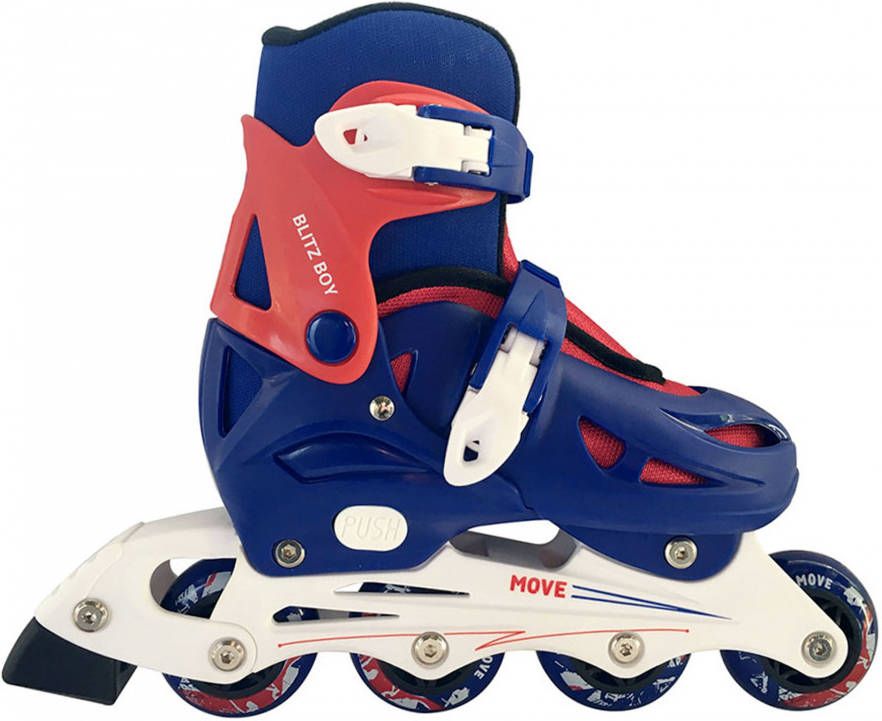 Move Inlineskates Blitz Jongens Blauw/34