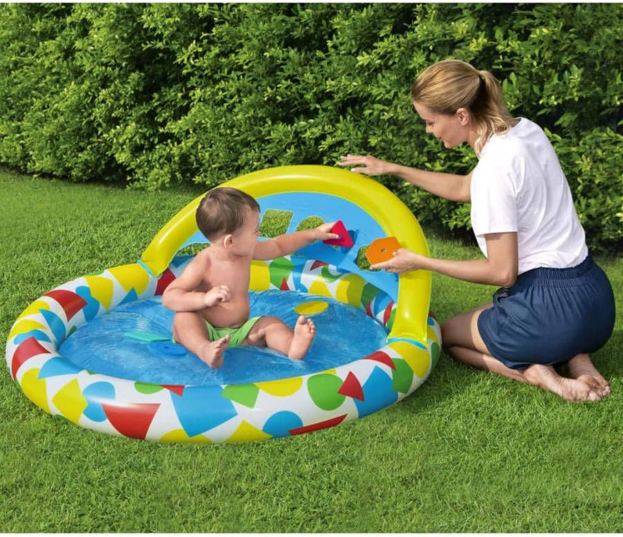 Bestway Kinderzwembad Splash & Learn 120x117x46 cm