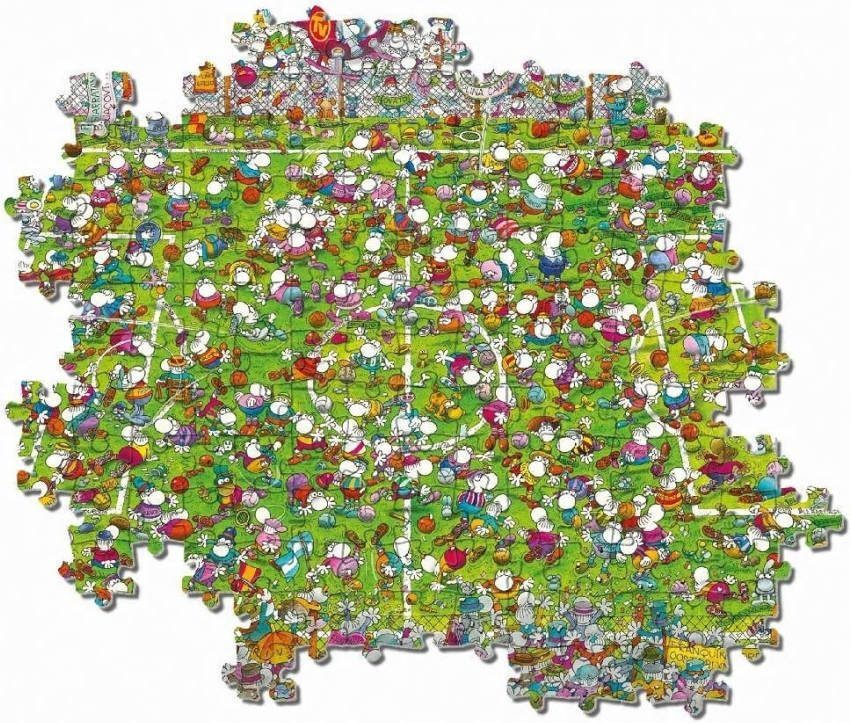 Clementoni Legpuzzel Mordillo The Match 1000 Stukjes
