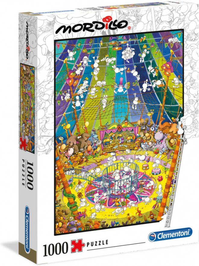 Clementoni Legpuzzel Mordillo The Show 1000 Stukjes