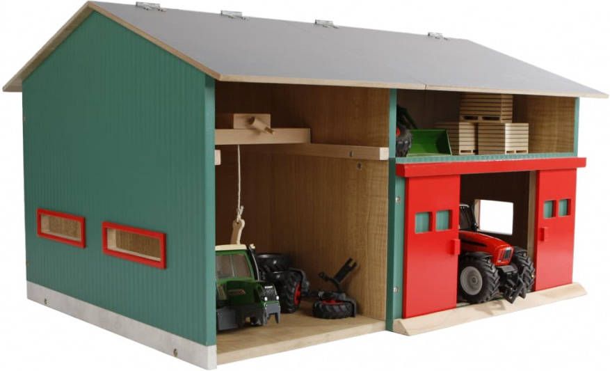 KIDS GLOBE FARMING Kids Globe Werkplaats met berging