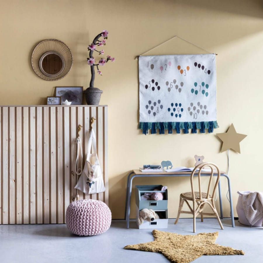 KidsDepot Tafel Original mangohout grijs