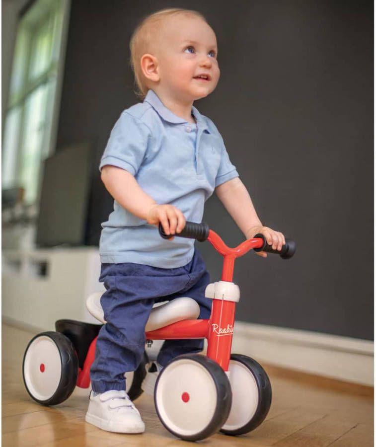 Hermie Smoby Rookie Metalen Drager Rood