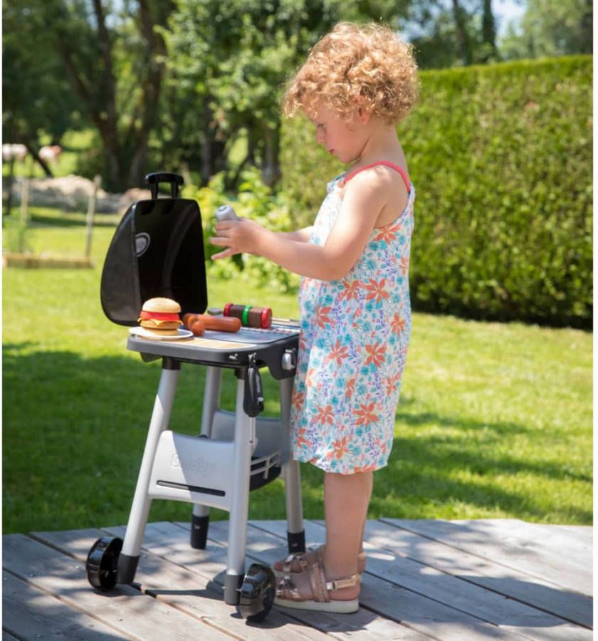 Smoby Speelgoedbarbecue Junior 35 X 50 X 72 Cm Zwart 19 delig