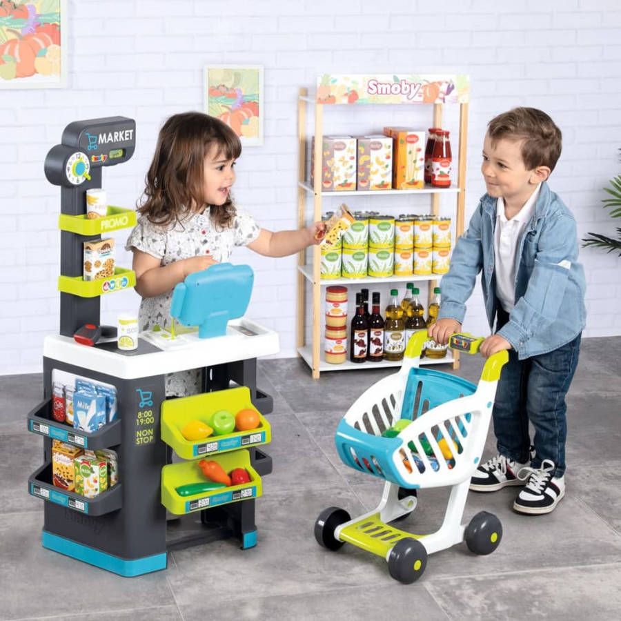 Smoby Speelset supermarkt 49x38x89 cm