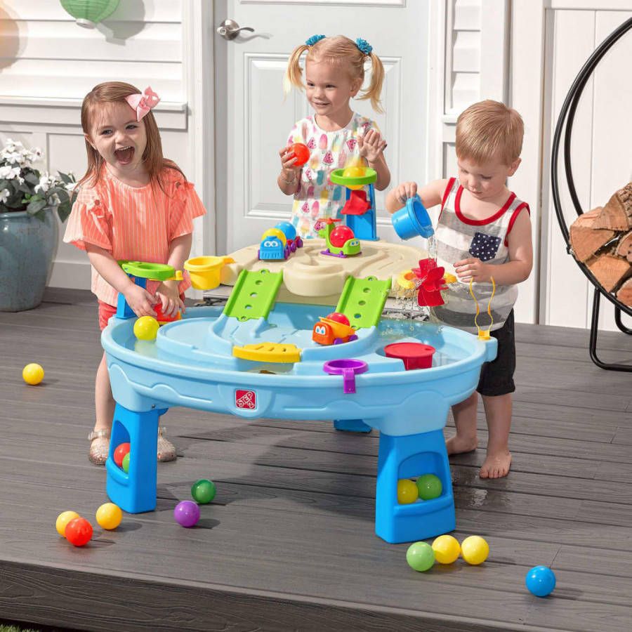 Step2 Ball Buddies Watertafel Voor Kinderen Met Ballen Kinder Speelgoed Van Kunststof Met 23 Accessoires Incl. Ballen