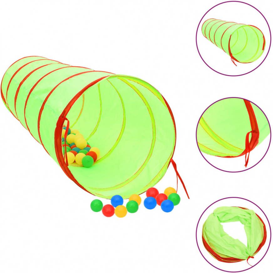 VIDAXL Kinderspeeltunnel 175 cm polyester