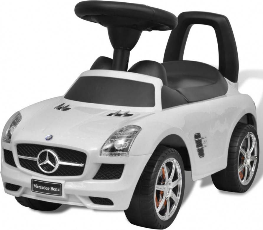 VIDAXL Loopauto Mercedes Benz wit
