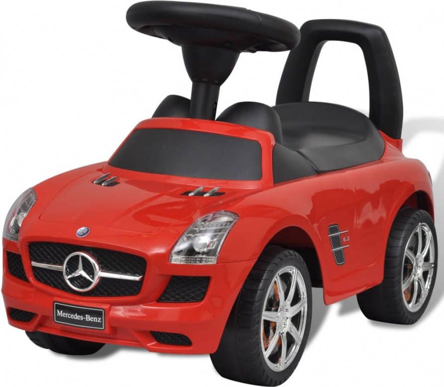 VIDAXL Mercedes Benz loopauto(rood )