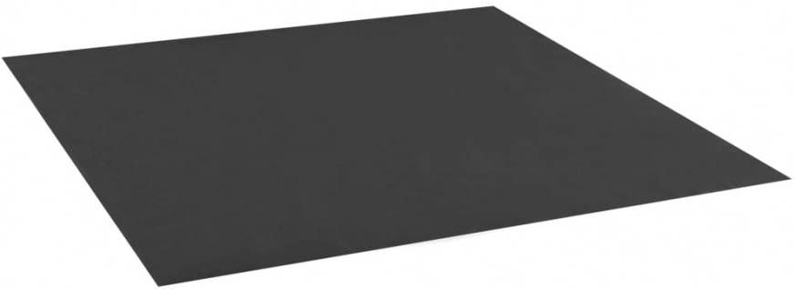 VIDAXL Zandbakvoering 120x110 cm zwart
