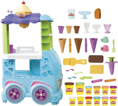 Hasbro Play Doh Kitchen Creations Ultieme IJscowagen Klei