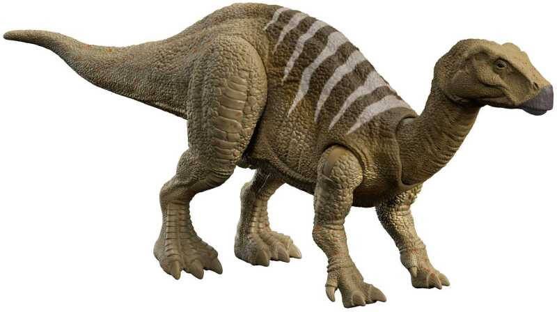Mattel Jurassic World Roar Strikers Iguanodon Speelfiguur