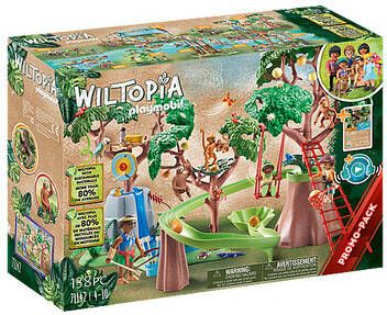 PLAYMOBIL Wiltopia Tropische Jungle Speeltuin Constructiespeelgoed
