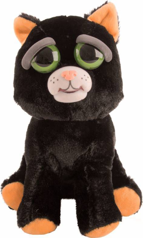 Feisty Pets Knuffel Black Cat / Zwarte Kat